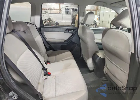 2015 Subaru Forester 2.5I z USA, uszkodzony, nr VIN JF2SJAACXFH819727